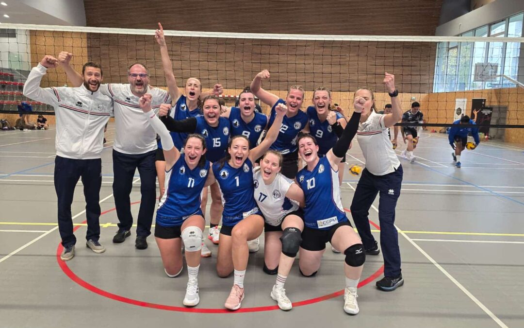 Volley-ball : les filles de la Gendarmerie championnes de France militaire