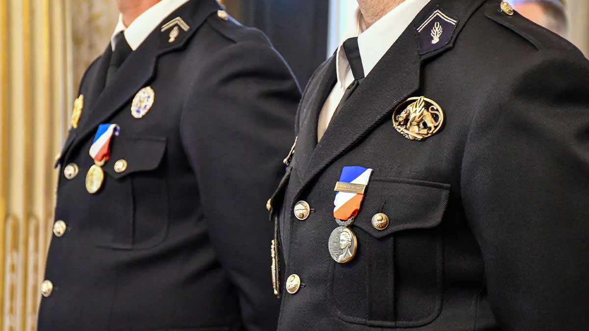 Création d’une agrafe « JOP 2024 » pour la Médaille de la sécurité intérieure