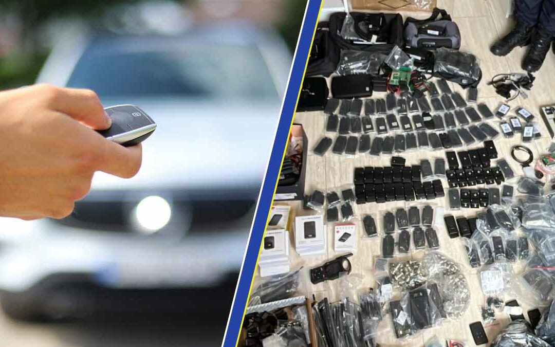 Les gendarmes démantèlent un réseau de vol de voitures à l’aide d’enceintes connectées
