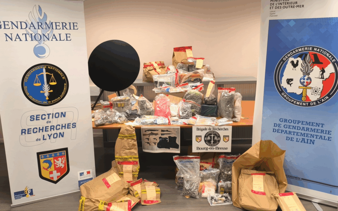Les gendarmes de la région Auvergne-Rhône-Alpes démantèlent deux trafics de drogues (Article rectifié)