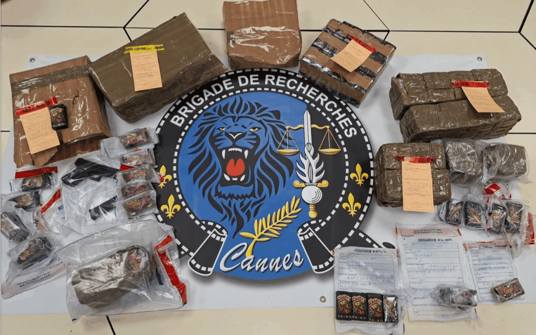 Alpes-Maritimes : un réseau de livraison de cannabis démantelé, 170 kg de résine saisis