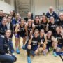 L'équipe de France militaire féminine de basket au SHAPE en 2024 (photo EDFM)