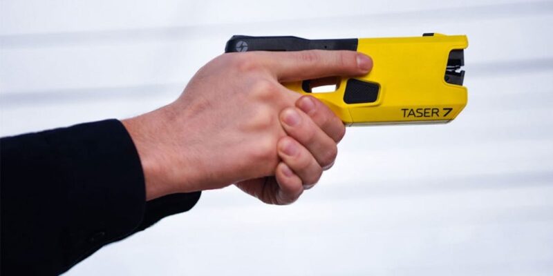 Le prévenu avait été immobilisé par un tir de Taser (photo l'Essor)