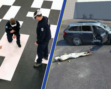 Grâce au projet Janus, les gendarmes, tout comme d’autres membres de la chaîne judiciaire, peuvent revenir avec un casque de réalité virtuelle sur la scène de crime numérisée. Sur cet exemple, des gendarmes de l’IRCGN s’immergent dans la scène reconstituée d’un homicide depuis la salle de réalité virtuelle dédiée au sein de l’Unité nationale de police judiciaire (UNPJ). (Photos: Cellule multimédia/BEDRE/UNPJ - Assemblage: L'Essor)