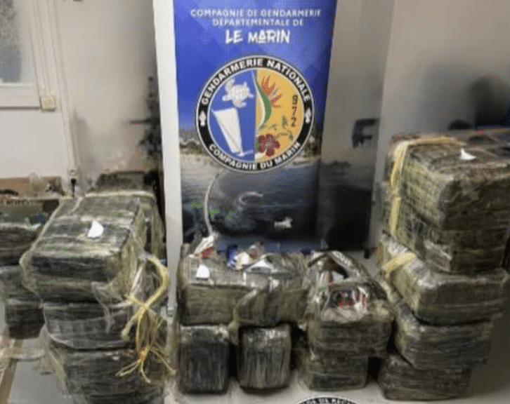 Une demi-tonne de cocaïne saisie en Martinique par les gendarmes