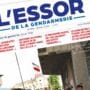 Extrait de la Une du numéro 608 du magazine L’Essor de la Gendarmerie, paru en janvier 2026.