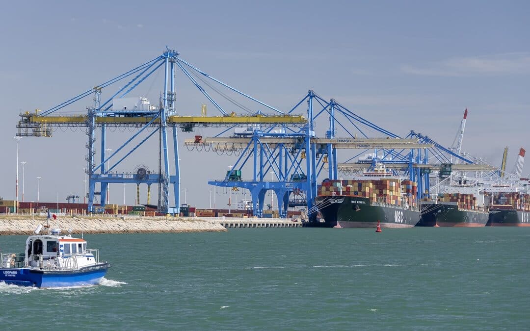 Près de 350 kg de cocaïne saisie par les gendarmes dans un conteneur sur le port du Havre