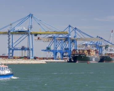 Une fois encore, de la cocaïne tentait d'entrer sur le territoire via un port, ici celui du Havre. (Photo d'illustration: A.Prevot / Flickr - CC-BY-SA-2.0)