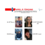 Photos des 4 jeunes issues de l'appel à témoins lancé par la Gendarmerie de l'Aisne.