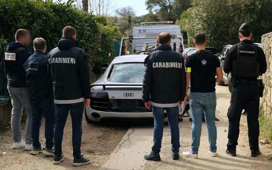 Opération franco-italo-helvétique contre un réseau international de narcotrafic et de blanchiment