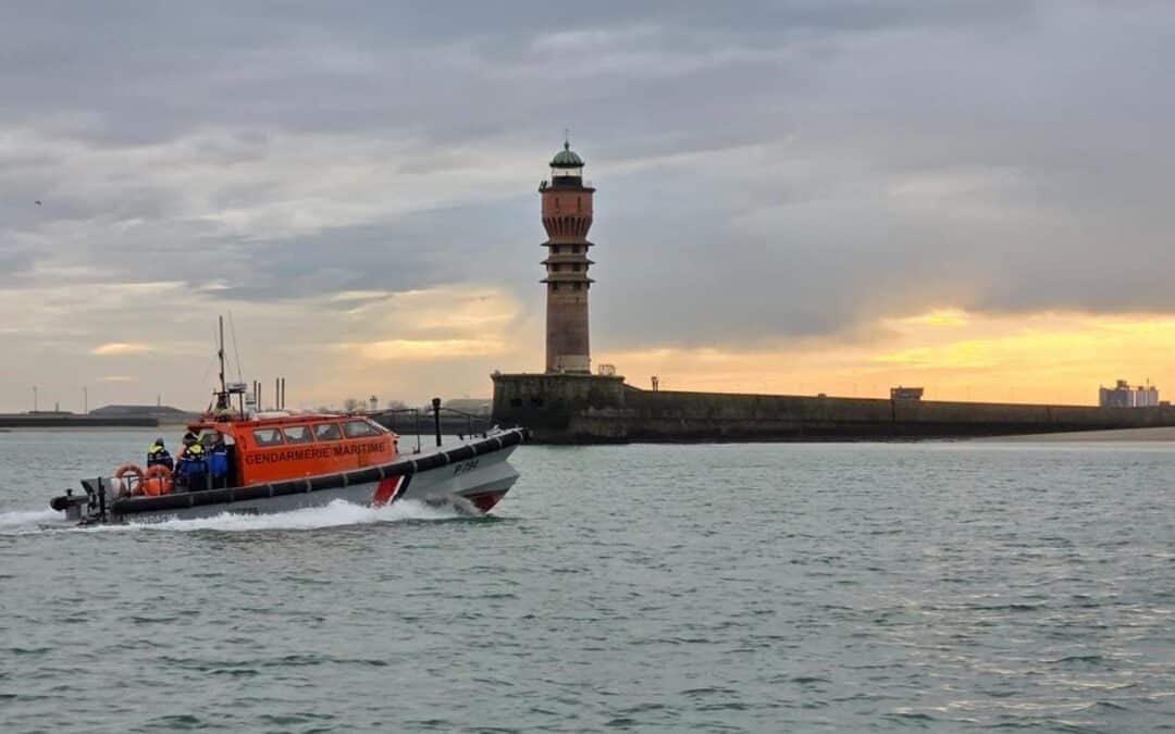 Prison ferme pour un passeur de migrants intercepté en Mer du Nord par la gendarmerie maritime