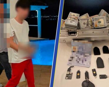 L'homme, recherché par les autorités américaines, est soupçonné d'avoir dérobé 46 millions de dollars au gouvernement des États-Unis, en cryptomonnaies. (Photos: FBI/GIGN/Gendarmerie)