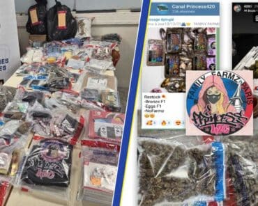 Les gendarmes de la section de recherches (SR) de Bourges ont mis un coup d'arrêt à un réseau familial de trafic de cannabis qui effectuait ses livraisons par l’envoi de colis. (Photos: Gendarmerie - assemblage: L'Essor)