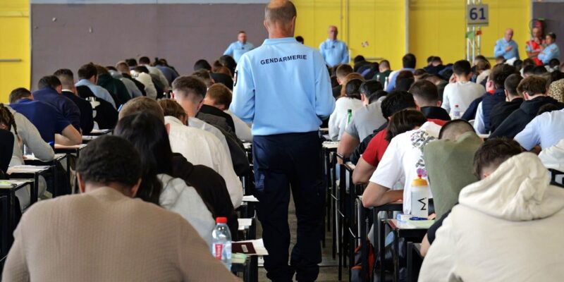 Les candidats de la zone de défense et de sécurité ouest ont planché sur leur sujet d'examen à Lorient, tandis que les candidats des territoires d'outre-mer composaient sur d'autres sujets, avec le décalage horaire. (Photo d'illustration: CIR de Rennes - RG Bretagne)