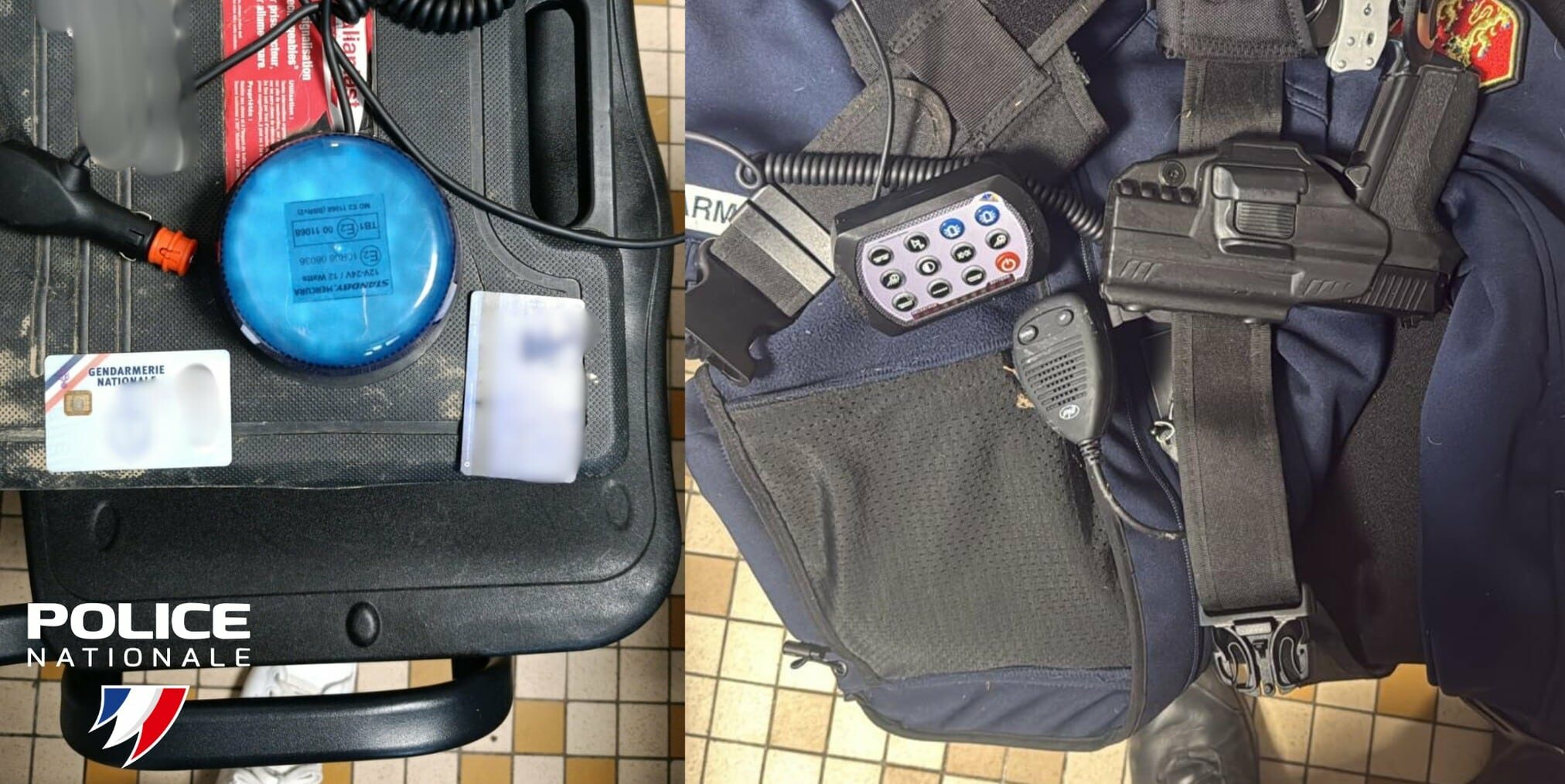 Faux gendarme arrêté par de véritables policiers