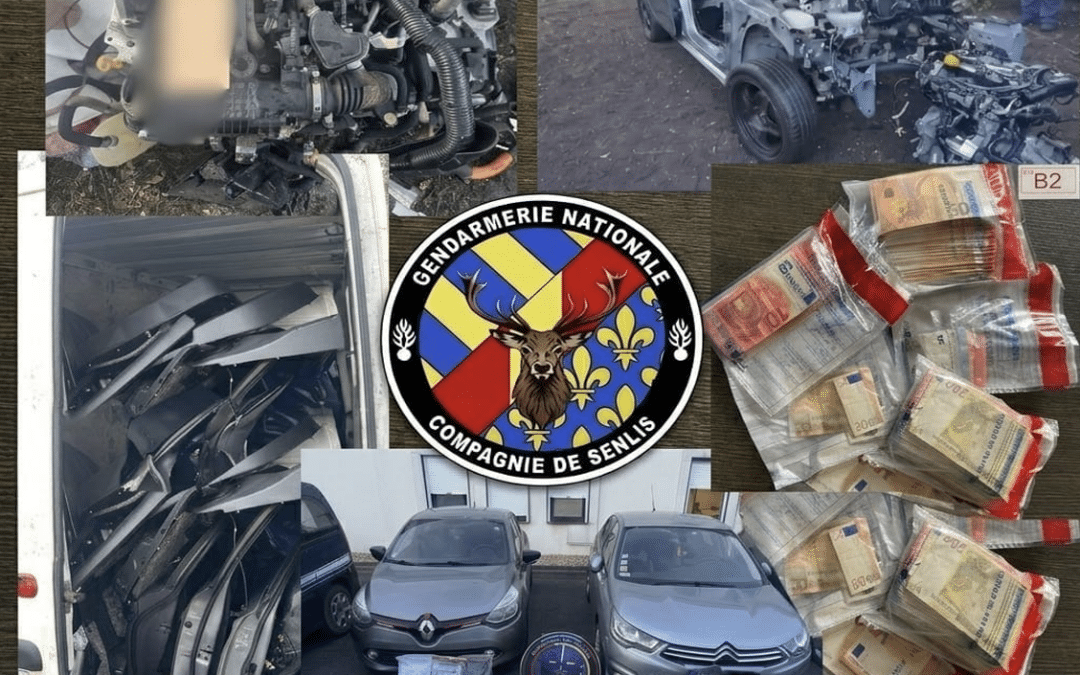 Vol de véhicules : les gendarmes de l&rsquo;Oise démantèlent un réseau