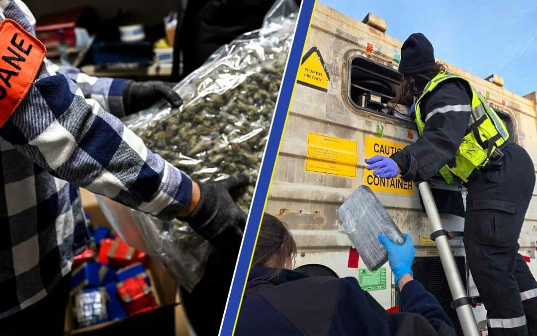 Nacrotrafic: les saisies de stupéfiants explosent en 2025