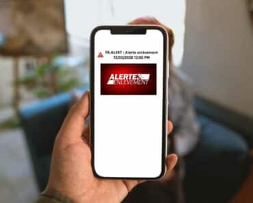Le système de notification d'urgence "FR-Alert" pourra prochainement être utilisé pour diffuser une alerte enlèvement. (Illustration: Photomontage, LP / L'Essor)