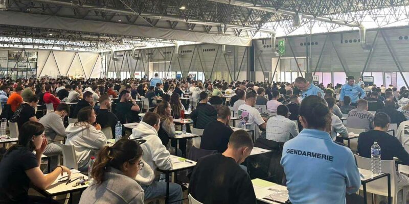 Sur les 13.500 personnes inscrites au concours externe de sous-officier de mars 2026, seules 6.111 ont été déclarées admissibles et vont pouvoir poursuivre les épreuves de sélection. (Photo d'illustration: Gendarmerie du Grand Est)