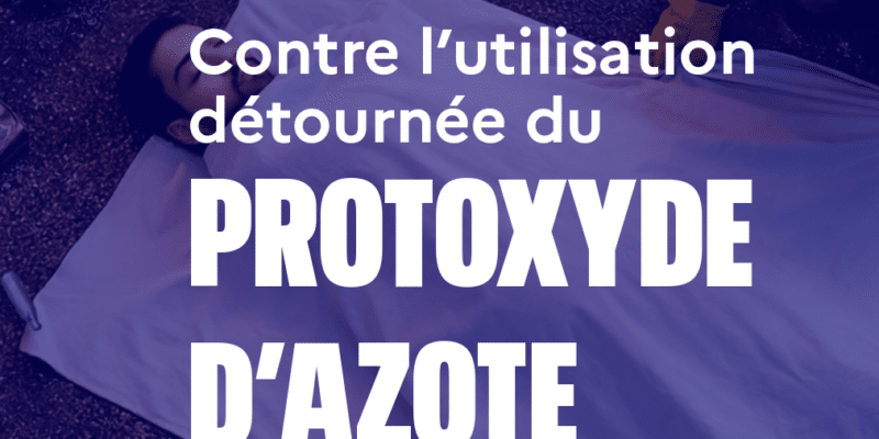 Protoxyde d’azote : le ministère de l’Intérieur lance une nouvelle campagne choc