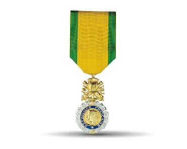 Souvent appelée "la Légion d’honneur du sous-officier", la Médaille militaire est la troisième décoration française dans l’ordre de préséance, après l’ordre de la Légion d’honneur et l’ordre de la Libération. (Photo: Monnaie de Paris)