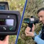 Déjà présent dans l'arsenal de radars portatifs des gendarmes, le ProLaser 4 a été choisi pour le renouvellement du parc de cinémomètres du ministère de l'Intérieur. (Photos d'illustration: Gendarmerie de Loire et du Lot-et-Garonne / Assemblage: L'Essor)