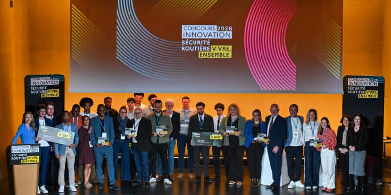 Les lauréats du Prix innovation et du Challenge innovation, qui célèbrent cette année leur 10e édition. (PH: SÉCURITÉ ROUTIÈRE)