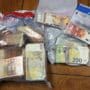 Argent liquide saisi en mai 2026 dans une affaire de fraude sociale dans le val d'Oise dans le secteur du BTP. (Photo: Gendarmerie)