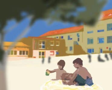 Avril 2004. Jonathan, un enfant de 10 ans, profite de sa classe de mer à Saint-Brévin-les-Pins. Avant de disparaître mystérieusement. (Illustration: J. Sasson / L'Essor)