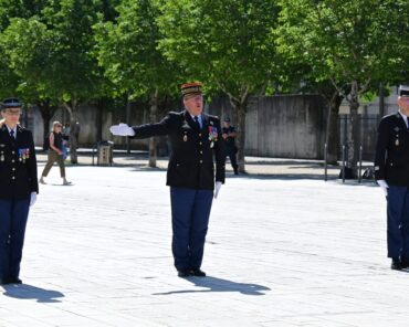 Bien que la prise de poste effective soit prévue en août, le Lot aura été l'un des premiers groupements à effectuer sa passation de commandement, avec l'arrivée de la colonelle Caroline Monge à sa tête. (Photo : Gendarmerie du Lot)