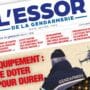 Extrait de la Une du numéro 613 du magazine L’Essor de la Gendarmerie, paru en juin 2026.