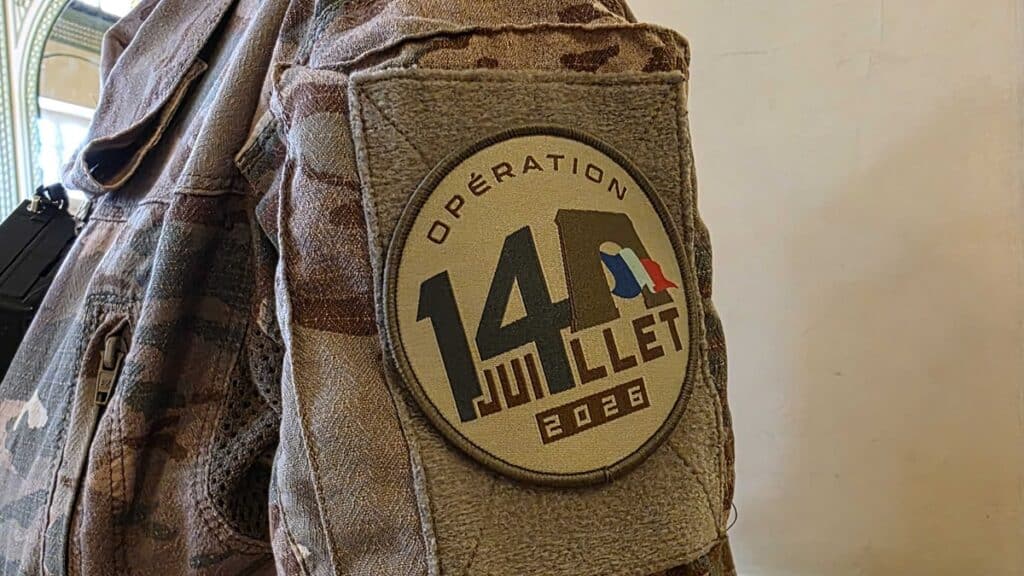 La rondache que portera l'ensemble des défilants à l'occasion de l'édition 2026 du défilé militaire du 14-Juillet. (Photo: LP/L'Essor)