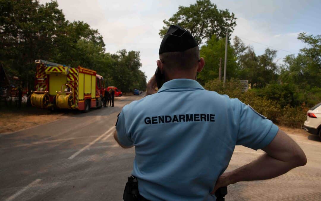 Fontainebleau brûle, les gendarmes sur tous les fronts