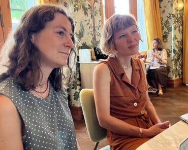 Noemie Rebière et Eléonore Duffau